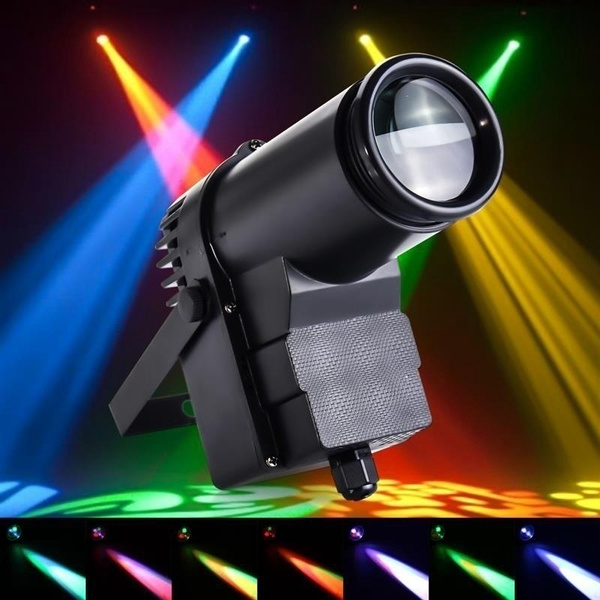 U`King 30W Stage Lighting LED RGBW DMX512 Pin Spot DJ Bar Disco Party Show Light 