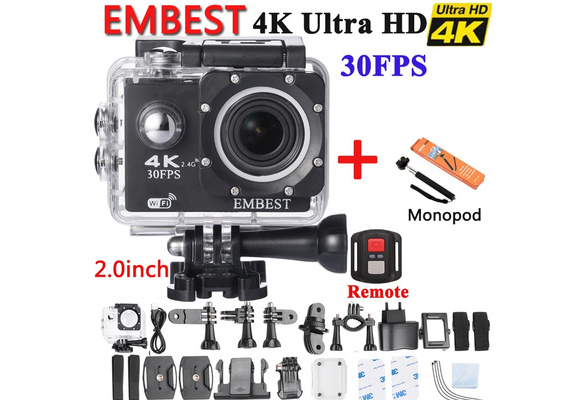 Embest 4k action store camera