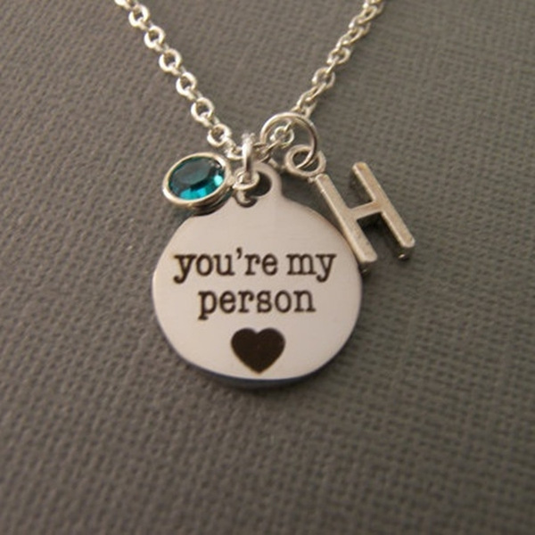 grey's anatomy my person necklace