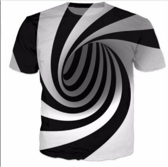 Hot Sale! New Fashion Women's/Men's Hypnotic Funny 3D Print Casual T-Shirt