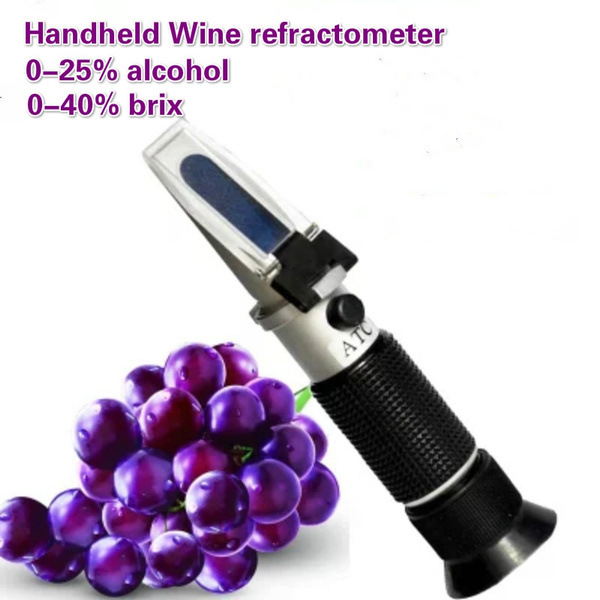 025 Alcohol refractometer,Special GrapesLiqueur grape wine refractometer with brix 040 Wish