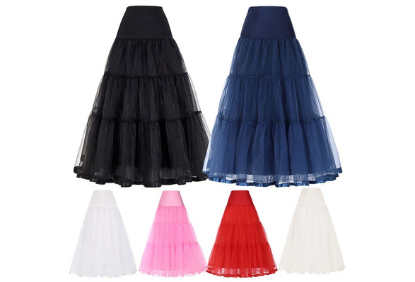 Grace Karin Vintage Petticoat Crinoline Underskirt Wedding Dress Skirt Slip 