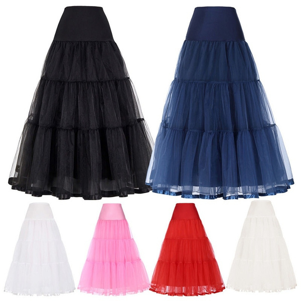 Red Tulle Petticoat for Wedding Dress