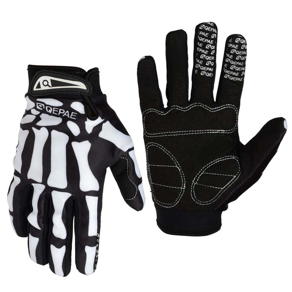 Skeleton store bike gloves