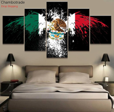 Pictures, mexicoflageagle, Wall Art, Home Decor