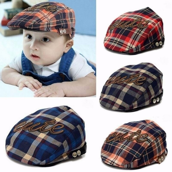 Cute Printed Cap Beret Hat Kids Gorras 