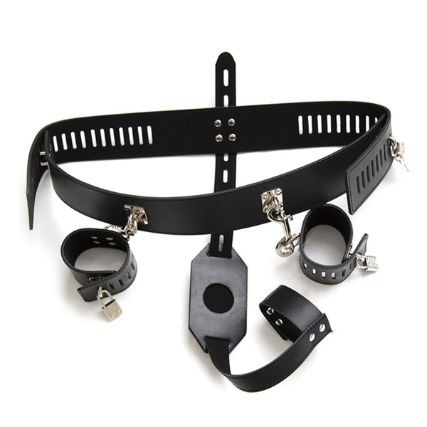 leather-belt-with-ring-male-genitals-restraints-harness-lockable