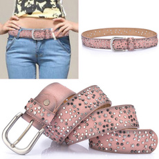 womens jeans, Fashion Accessory, Leather belt, Punk jewelry