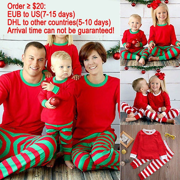 Large family matching christmas pajamas hot sale