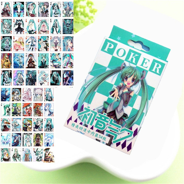 Hatsune Miku Anime Playing Cards Hatsune Miku Anime Playing Cards