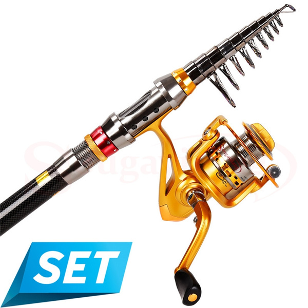 SPINNING FISHING ROD COMBOS FISHING ROD AND REEL SET
