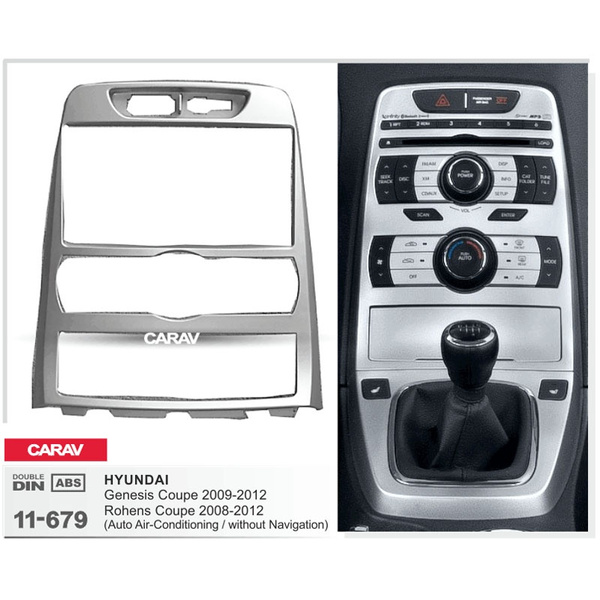 Genesis coupe double din dash deals kit