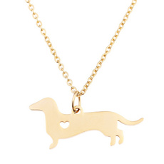 Necklace, dachshundpuppynecklace, cutenecklace, doglover
