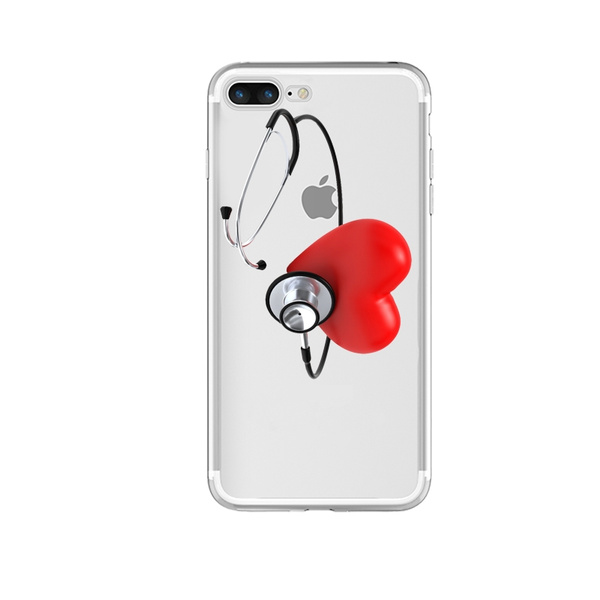 Fashion Cute Medical Love Heart Doctor Nurse Silicone Tpu Soft Transparent Phone Case For Apple Iphone 5 5s Se 6 6s 6plus 6splus 7 7plus Wish