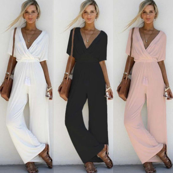 casual summer outfit  Casual bodysuit, Jumpsuits for women, Outfits