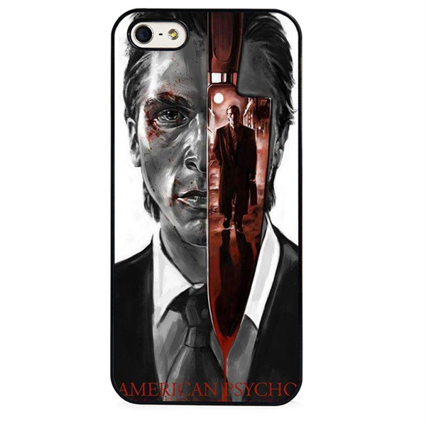 American Psycho Christian Bale PHONE CASE COVER fits iPHONE 4 5 6 7 for Samsung Galaxy S7 S6 S8 S5