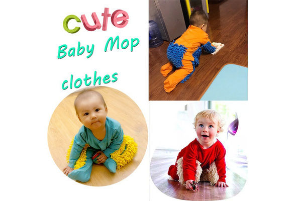 baby suit mop