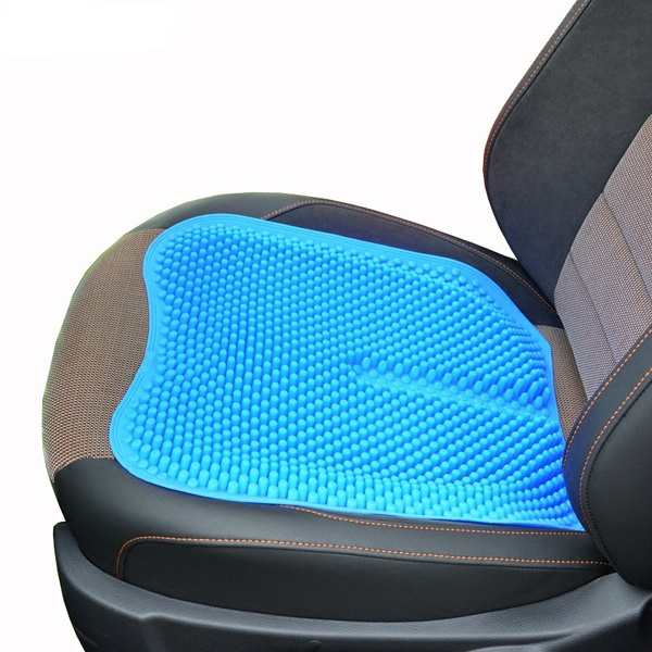 New Car Seat Cushions Massage High Memory Silicone Breathable Mesh