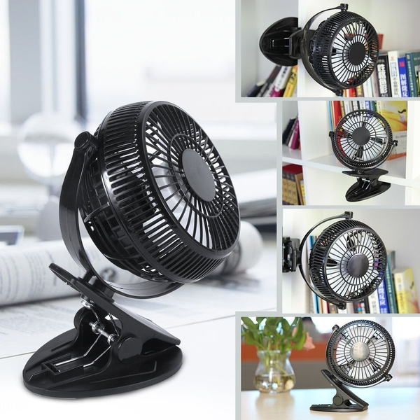 kern middag Uitvoerder MPOWTECH® Mini ventilateur USB Fan Ventilateur de bureau Mini ventilateur  portable ventilateur à 360 ° avec clip | Wish