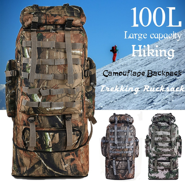 large hiking backpack