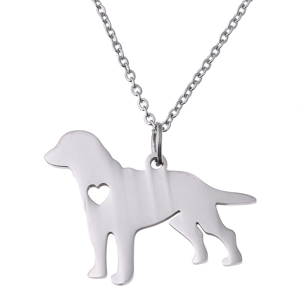 black lab necklace
