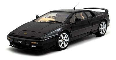 Lotus Esprit V8 Black 1/18 Diecast Model Car by Autoart | Wish