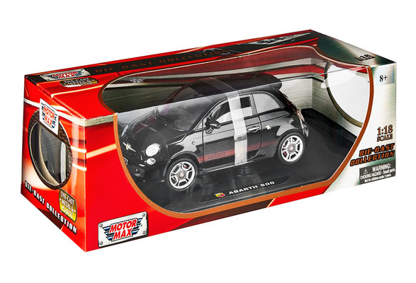 Fiat 500 Convertible - Die-cast model - MotorMax 79164