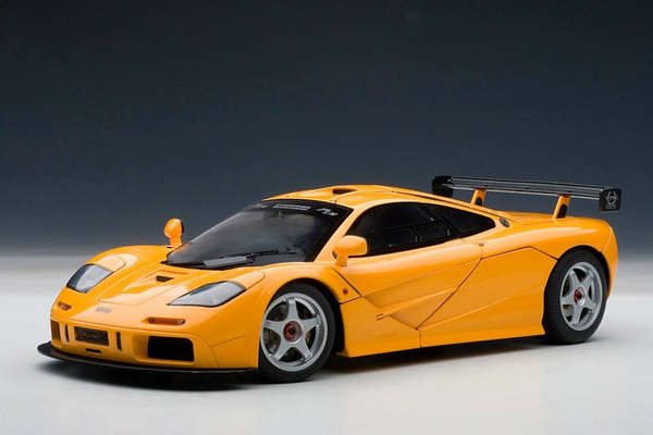 Mclaren F1 LM Edition Historic Orange 1/18 Diecast Car Model by