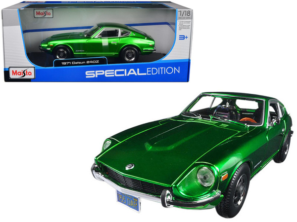 1971 Datsun 240z Green 1/18 Diecast Model Car by Maisto | Wish