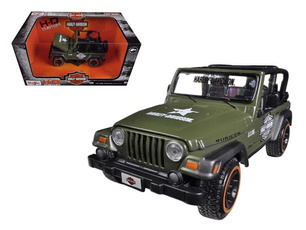 diecast, wrangler, Toy, Harley Davidson