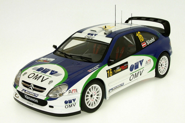 Citroen Xsara 2005 WRC M.Stohl Rally Cyprus 1 of 2000 Made 1/18 Diecast ...