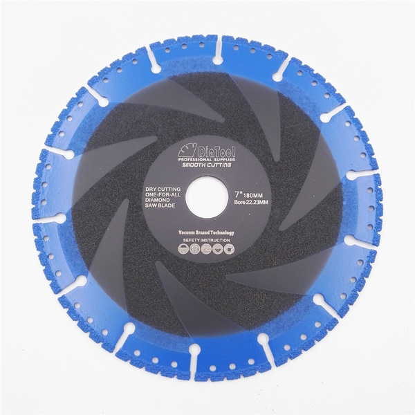Lame Diamant 125 Mm Pour Coupe Carrelage, Porcelaine, Granit - Segment Turbo, Alésage 22,23 Mm