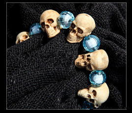 skullskull, Bracelet, Head, halloweendecorationsupplie