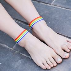 rainbow, barefootchain, Colorful, Jewelry