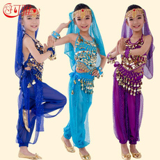indianleatherdancedres, childrenbellydancecostume, Dance, Handmade