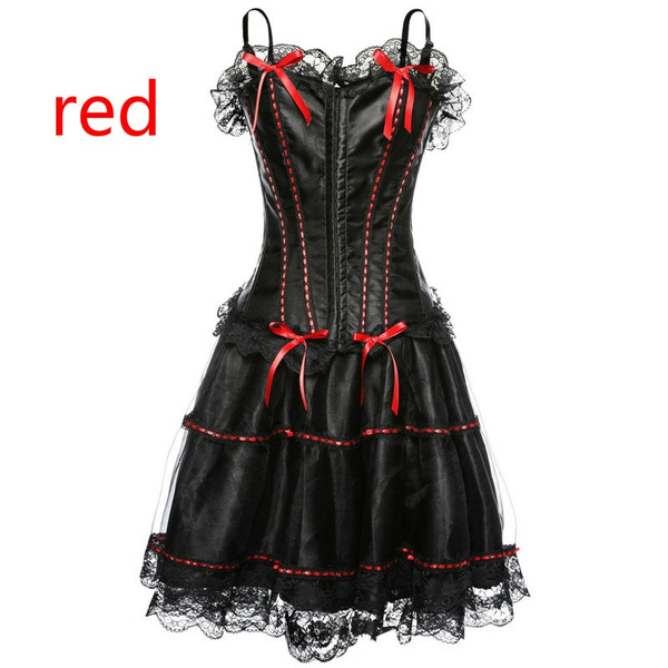 Vintage Corset Dress Sexy Bustiers Corsets Gothic Corset Top