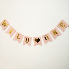 pink, Boy, Garland, babyshower
