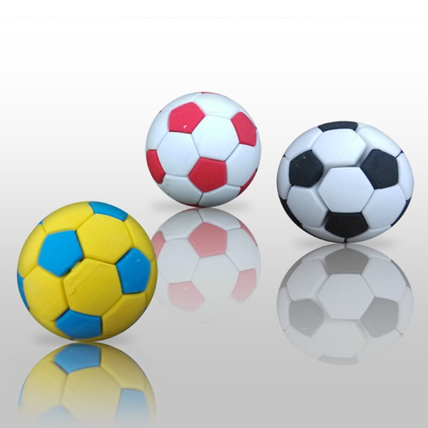 Funny 3pcs Football Soccer Rubber Eraser Creative Stationery School