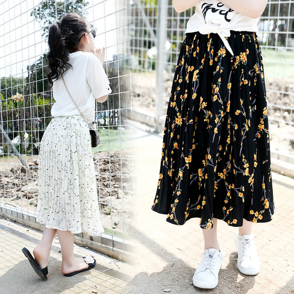 Girls shop chiffon skirt