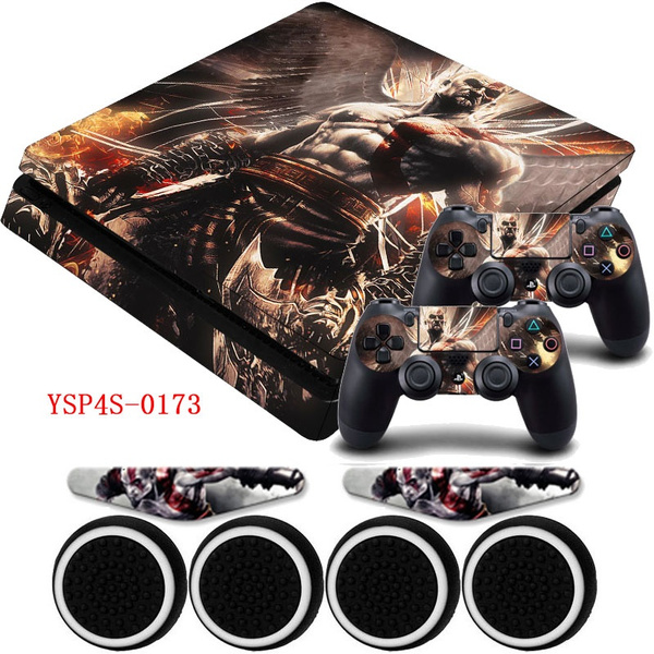 Electroplated Decal PS4 Pro Skin Sticker for Playstation 4 Promotion  Console & 2Pcs Controller Protection Film Gold/sliver - AliExpress