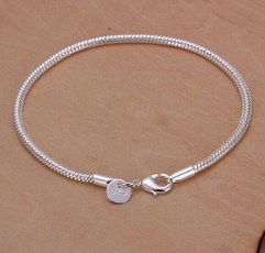 Sterling, Silver Bracelet, diyjewelry, Fashion