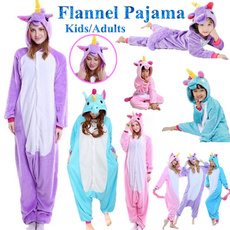 Home Nightwear Cosplay Flannel Animal Sleepwear Tianma Cartoon Pajamas Party Costumes(3colors,S-XL)