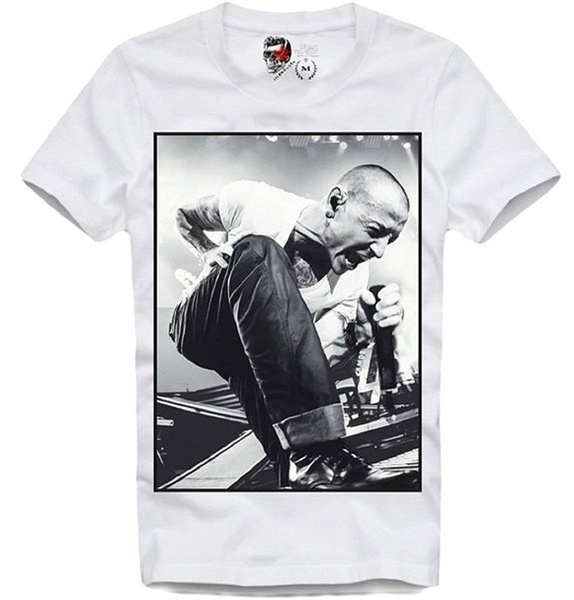 MEN'S T-SHIRT CHESTER BENNINGTON TRIBUTE LINKIN PARK | Wish
