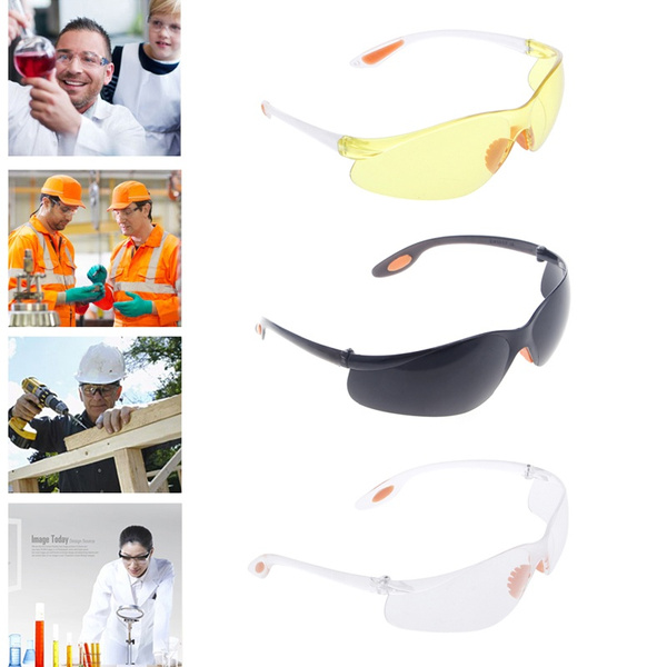 Eye Protection Protective Safety Riding Goggles Vented Glasses Work Lab Dental 