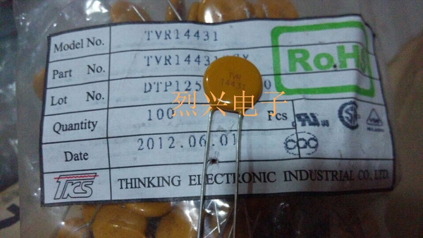 5PCS TVR14431KSY TVR14431 TVR 14431 Piezoresistor Varistor | Wish