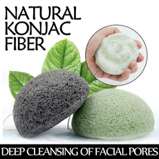 Facial Puff Face Cleanse Washing Sponge Konjac Konnyaku Exfoliator Cleansing Sponge Facial Care Makeup Tools
