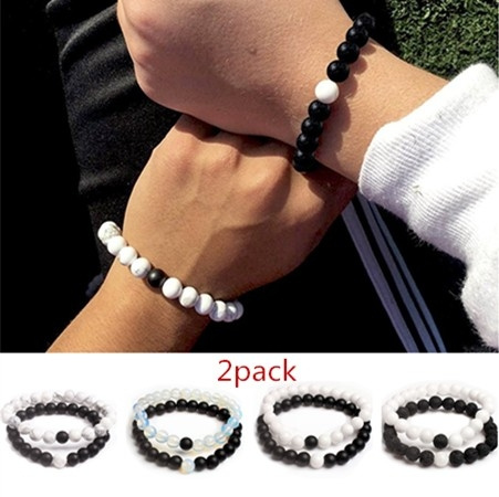 his and hers beaded bracelets