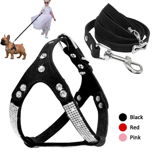diamante dog harness