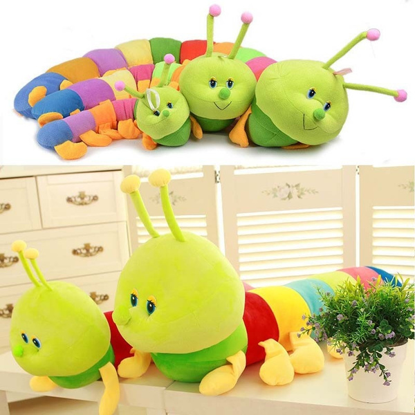 colorful caterpillar stuffed toy