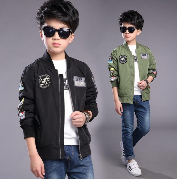 Bomber jacket kids on sale boys